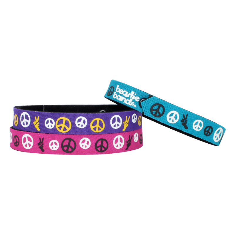 Beastie Band Cat Collars - Good Times Collection Peace Signs
