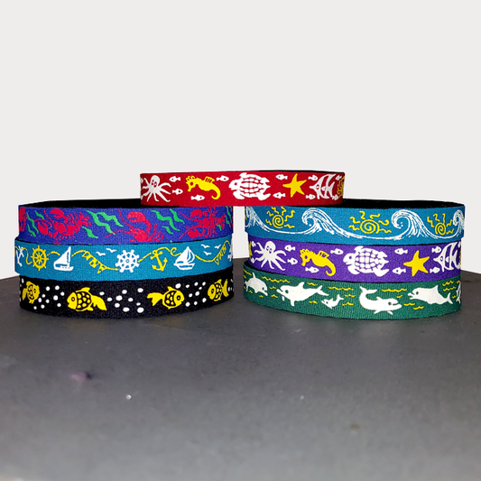 Beastie Band Cat Collars - Aquatic Collection Random