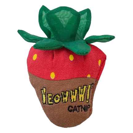 Yeowww! Chocolate Covered Strawberry Catnip Cat Toy