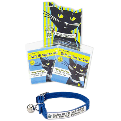 Buddy Cat Pet ID Tag