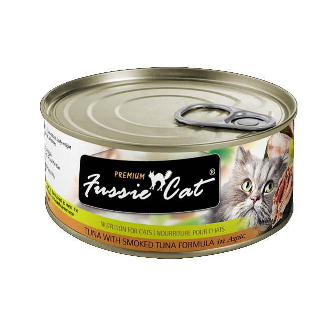 Fussie Cat Tuna With Smoked Tuna Formula In Aspic