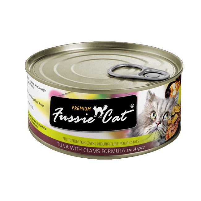 Fussie Cat Tuna With Clams Formula In Aspic