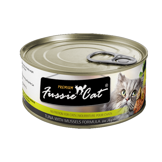 Fussie Cat Tuna With Mussels Formula In Aspic