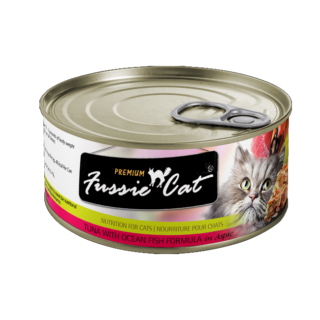 Fussie Cat Tuna With Ocean Fish Formula In Aspic