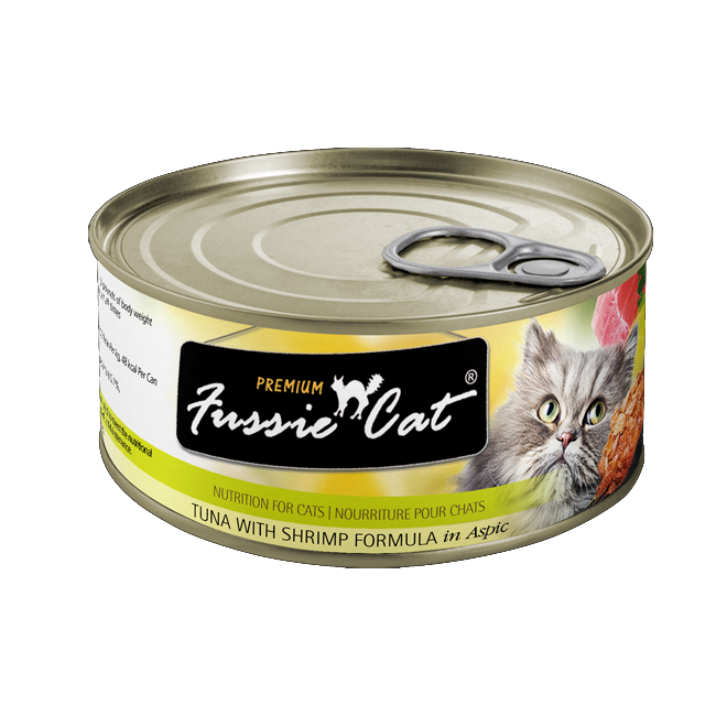 Fussie Cat Tuna With Shrimp Formula In Aspic