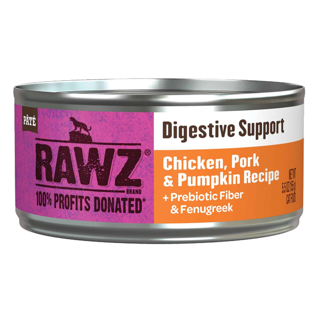 RAWZ Digestive Support Chicken, Pork & Pumpkin Recipe