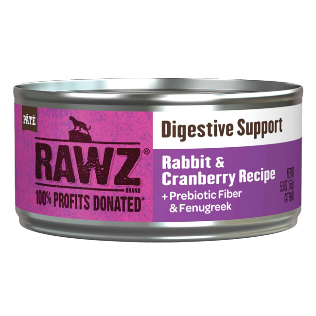 RAWZ Digestive Support Rabbit & Cranberry Recipe