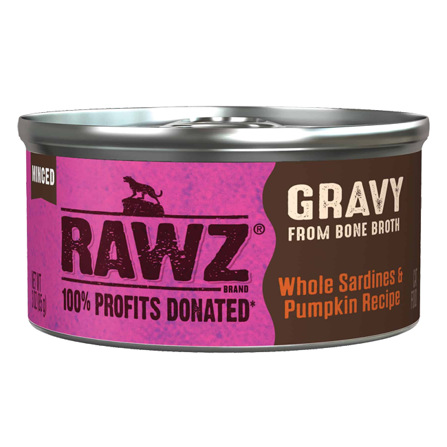 RAWZ Gravy Whole Sardines & Pumpkin Recipe