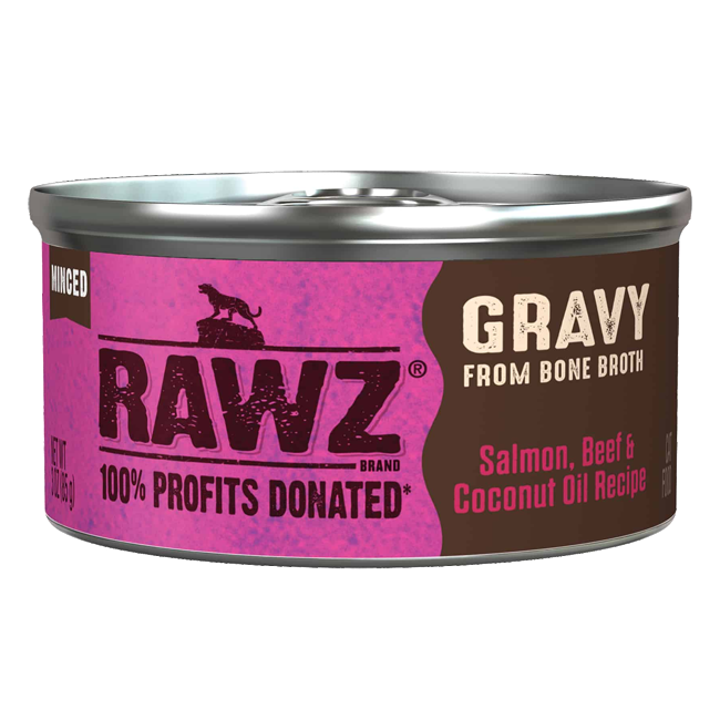 RAWZ Gravy Salmon, Beef & Coconut Oil Recipe