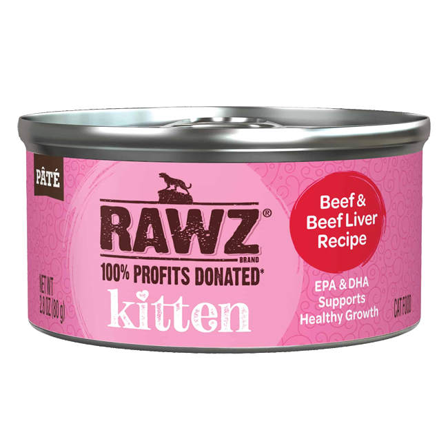 RAWZ Kitten Beef & Beef Liver Recipe