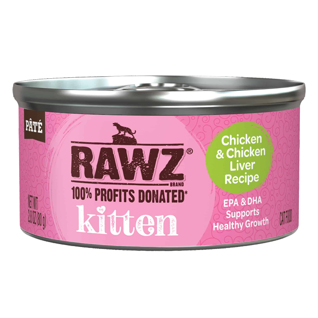 RAWZ Kitten Chicken & Chicken Liver Recipe