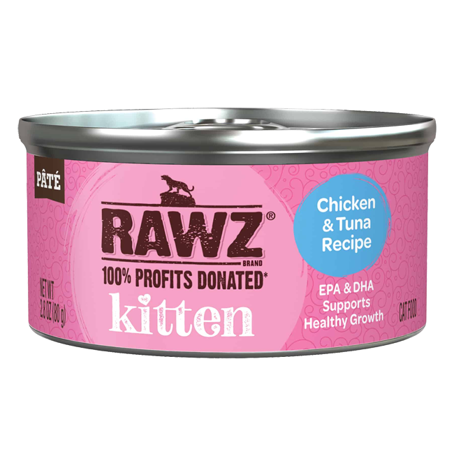 RAWZ Kitten Chicken & Tuna Recipe