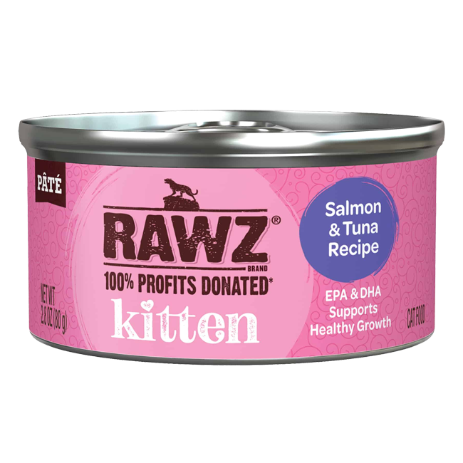 RAWZ Kitten Salmon & Tuna Recipe