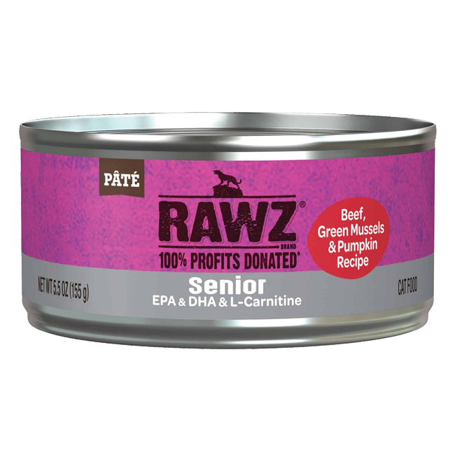 RAWZ Senior Beef, New Zealand Green Mussels & Pumpkin Recipe