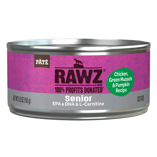 RAWZ Senior Chicken, New Zealand Green Mussels & Pumpkin Recipe