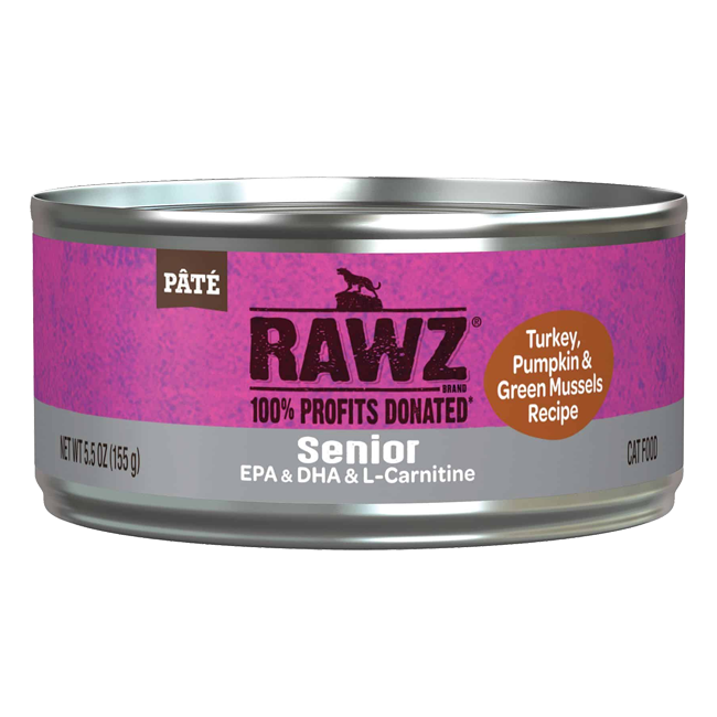 RAWZ Senior Turkey, Pumpkin & New Zealand Green Mussels Recipe