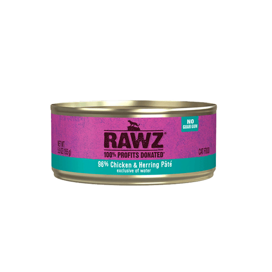 RAWZ 96% Chicken & Herring Pate for Cats