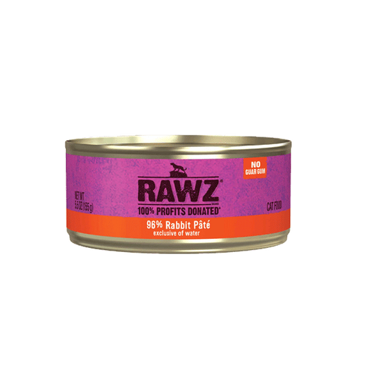 RAWZ 96% Rabbit Pate for Cats