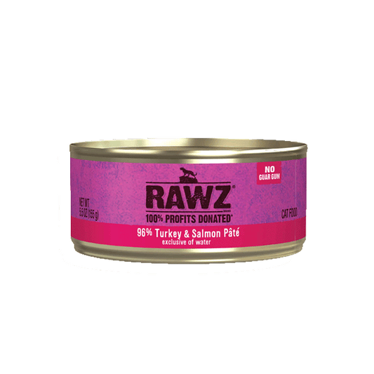 RAWZ 96% Turkey & Salmon Pate for Cats