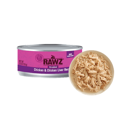 RAWZ Shredded Chicken & Chicken Liver Recipe