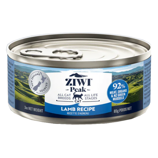 ZIWI PEAK Canned Wet Cat Food - Lamb Recipe