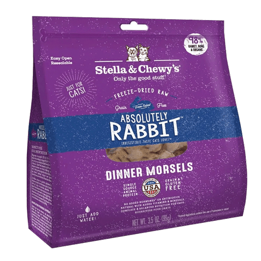 Stella & Chewy's Rabbit Freeze-Dried Raw Dinner Morsels