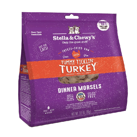 Stella & Chewy's Turkey Freeze-Dried Raw Dinner Morsels