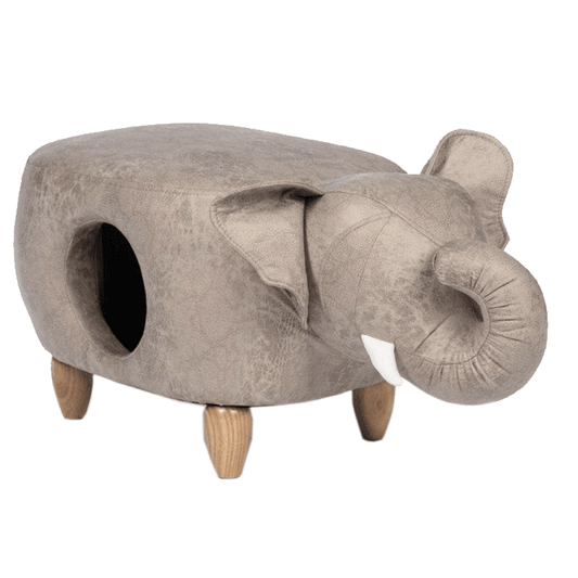 Prevue Elephant Ottoman with Kitty Cat Hideaway