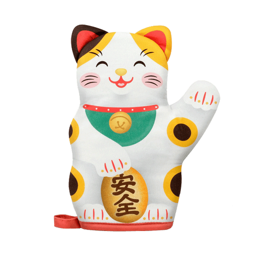 Feline Lucky Cat Oven Mitt