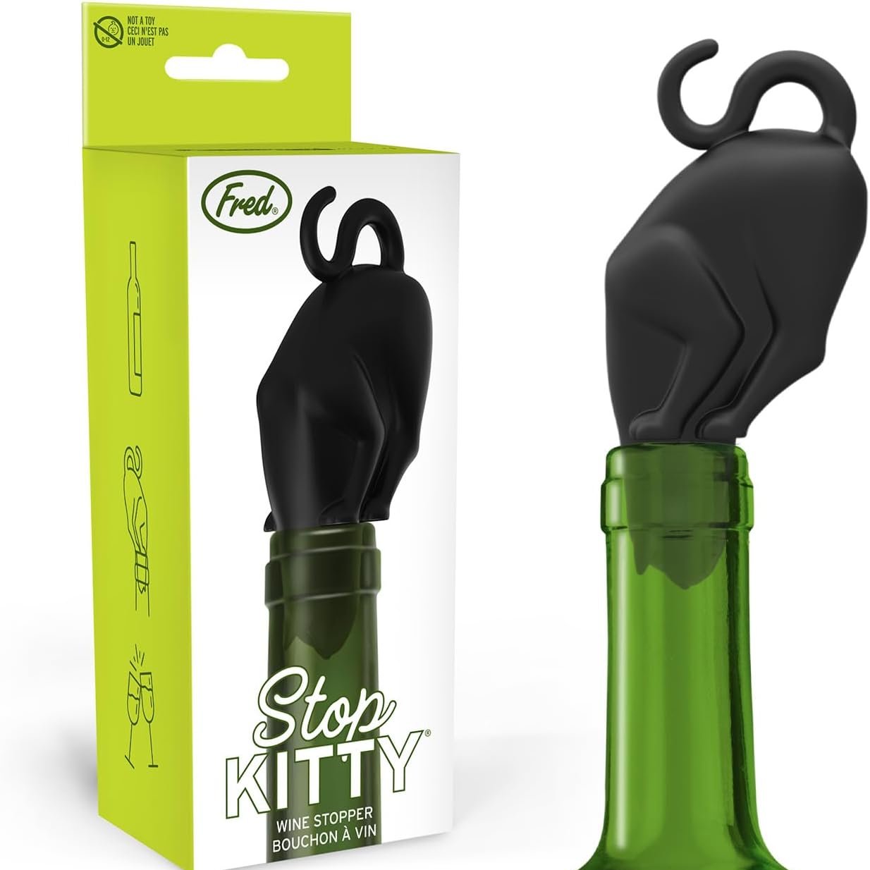 Stop Kitty Bottle Stopper