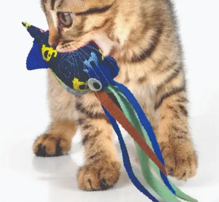 Tenggo Squid - Catnip Infused Cat Toy
