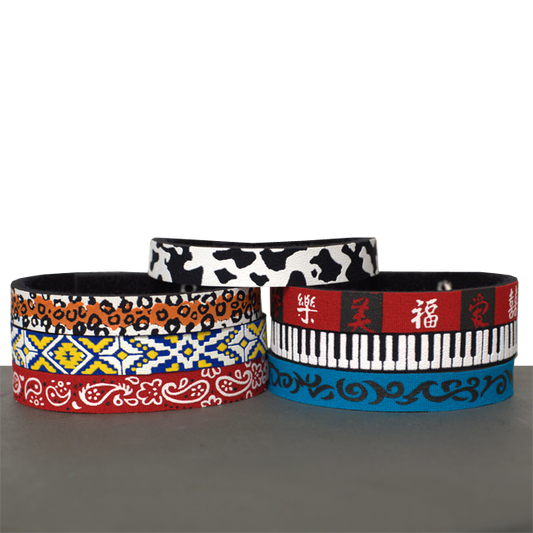 Beastie Band Cat Collars - Symbols + Patterns Collection Random