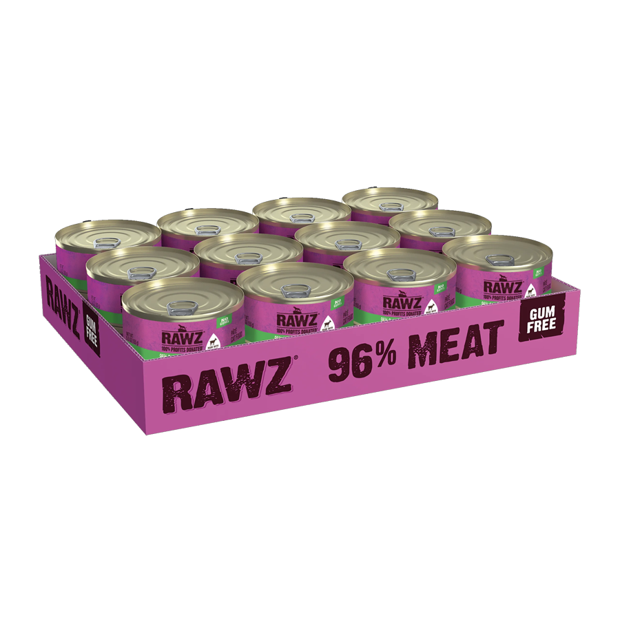 RAWZ 96% Chicken & Chicken Liver With Goat's Milk Canned Cat Food
