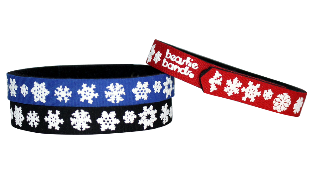 Beastie Bands Cat Collars - Holiday Collection Snowflakes
