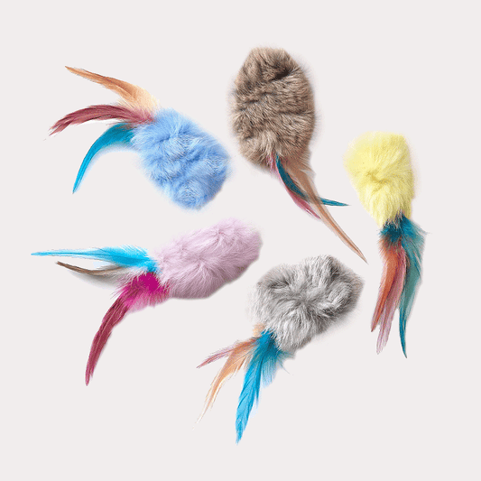 Birbit Feather and Fur Cat Toy