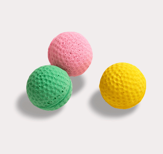 Sponge Golf Ball Cat Toy