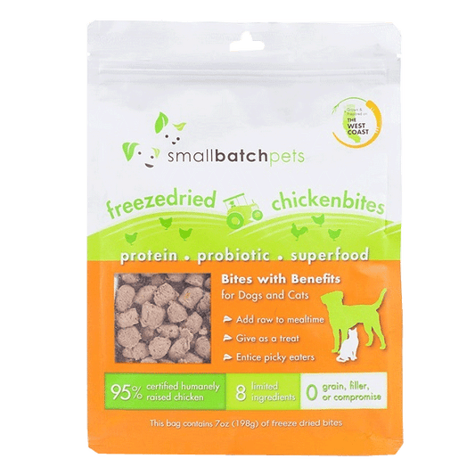 Smallbatch Freeze Dried Super Booster Chicken Bites