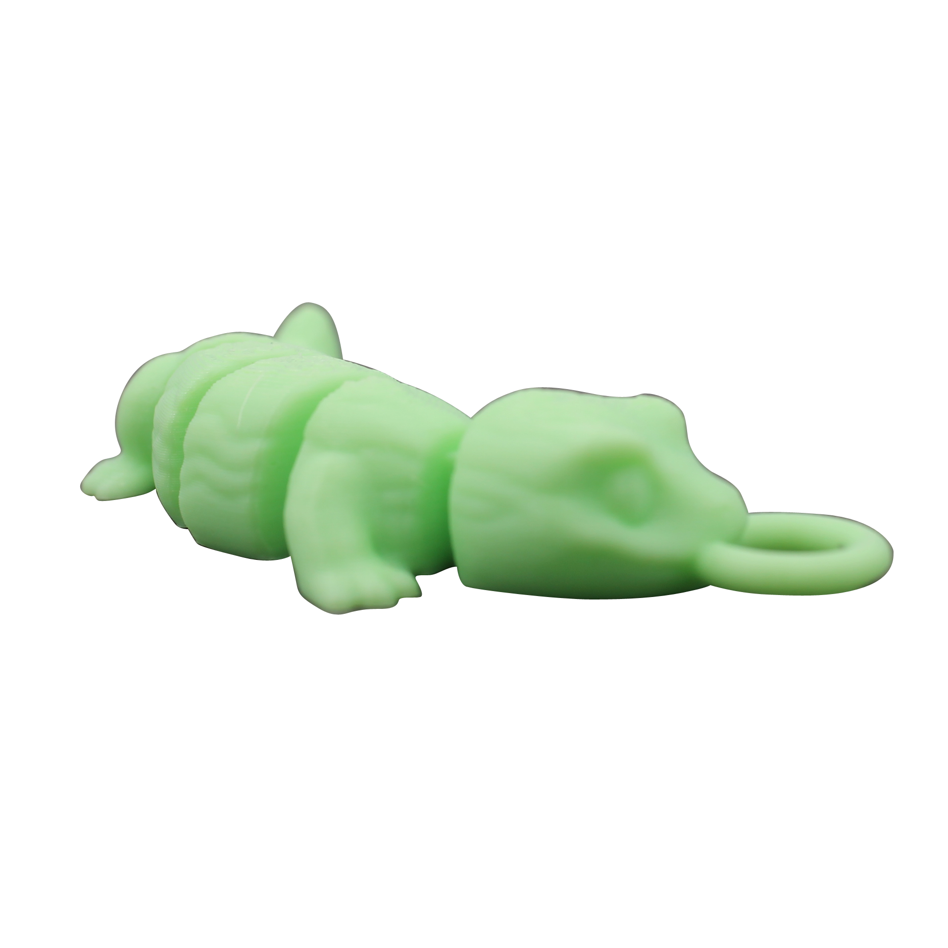 Glow in the Dark Wiggle Lizard Lure Attachment
