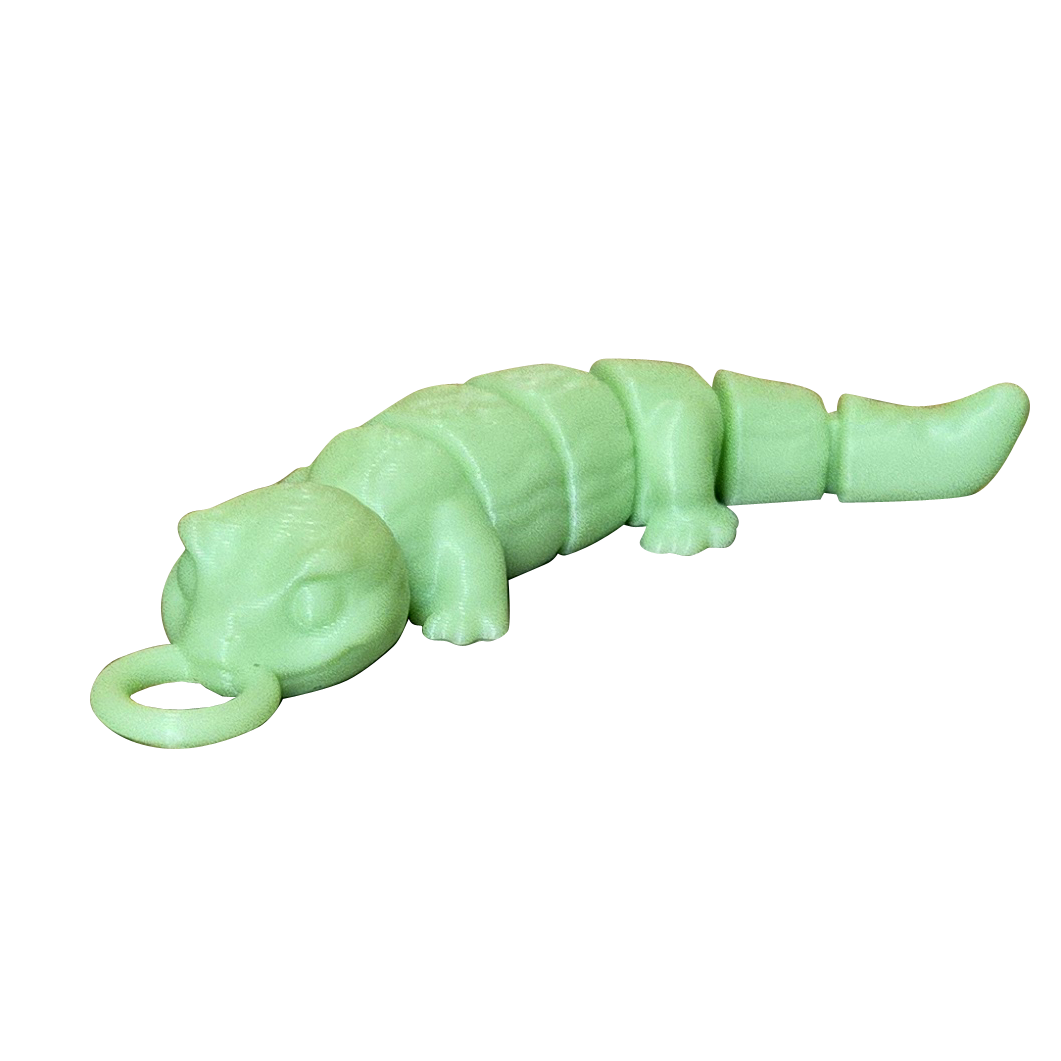 Glow in the Dark Wiggle Lizard Lure Attachment
