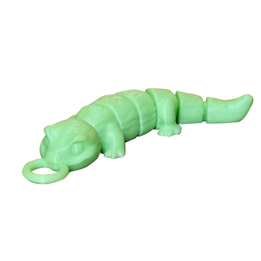 Glow in the Dark Wiggle Lizard Lure Attachment