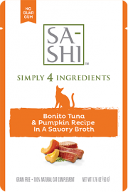 SA-SHI Bonito Tuna and Pumpkin in Broth Pouches