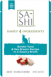 SA-SHI Bonito Tuna and Sea Bream in Broth Pouches
